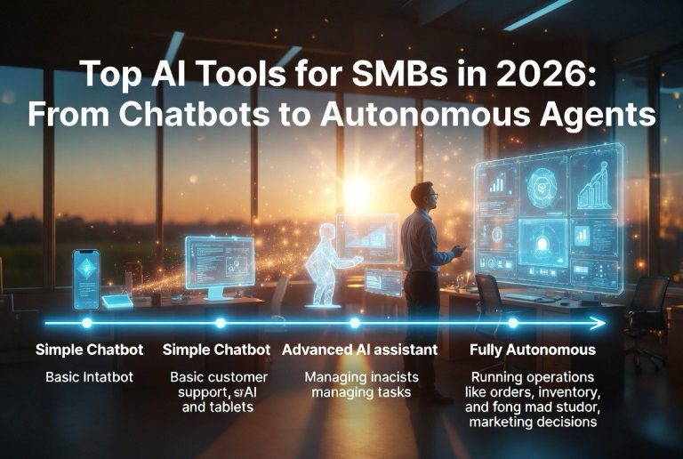 Top AI Tools for SMBs in 2026: From Chatbots to Autonomous Agents