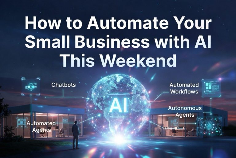 How to Automate Your Small Business with AI This Weekend