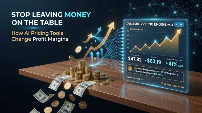 Stop Leaving Money on the Table: How AI Pricing Tools Change Profit Margins (Real Numbers Inside)
