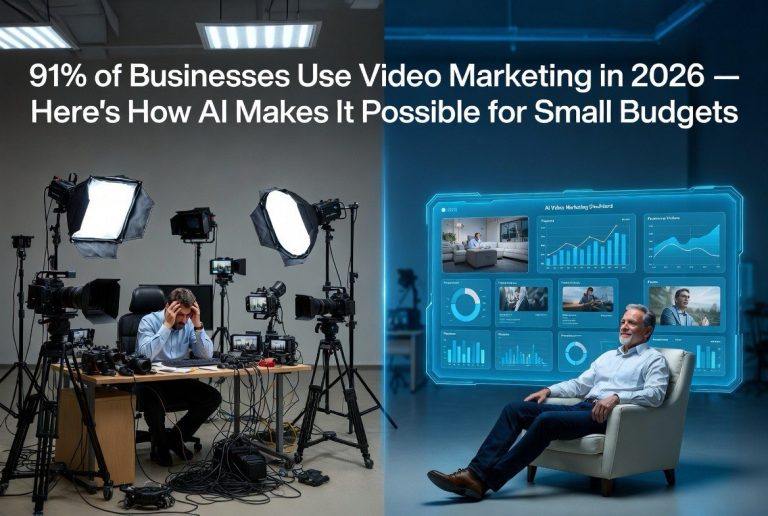 91% of Businesses Use Video Marketing in 2026 — Here’s How AI Makes It Possible for Small Budgets