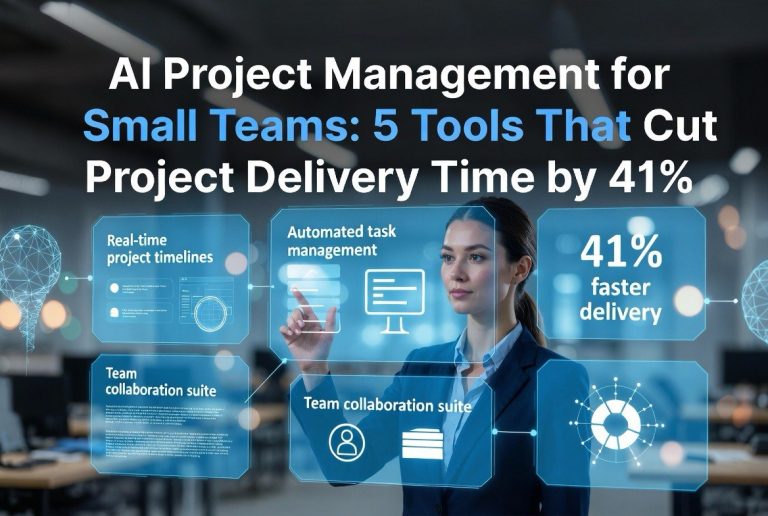 AI Project Management for Small Teams: 5 Tools That Cut Project Delivery Time by 41%