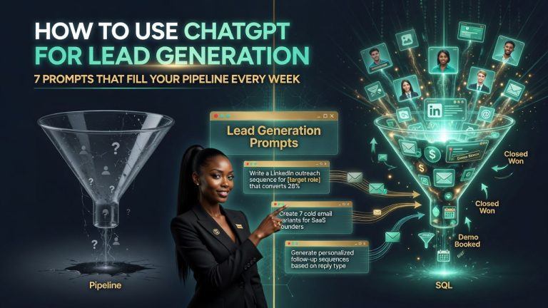 How to Use ChatGPT for Lead Generation: 7 Prompts That Fill Your Pipeline Every Week