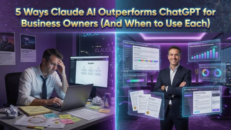 5 Ways Claude AI Outperforms ChatGPT for Business Owners (And When to Use Each)