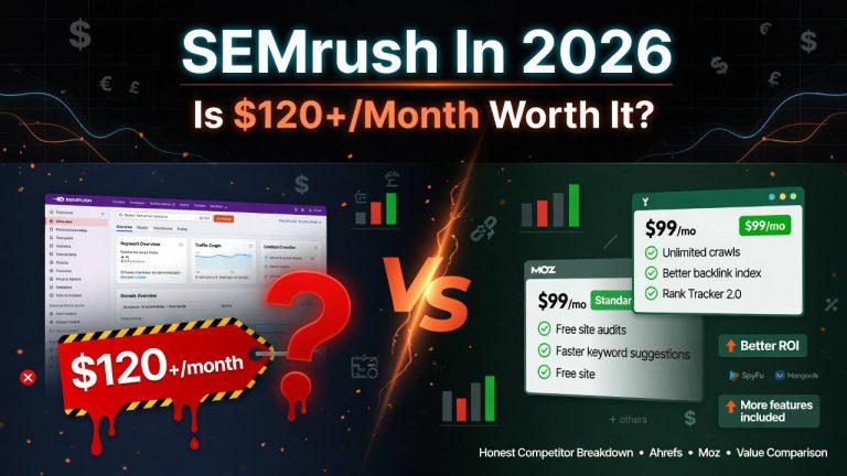 SEMrush In 2026: Is $120+/Month Worth It? (Honest Competitor Breakdown Inside)