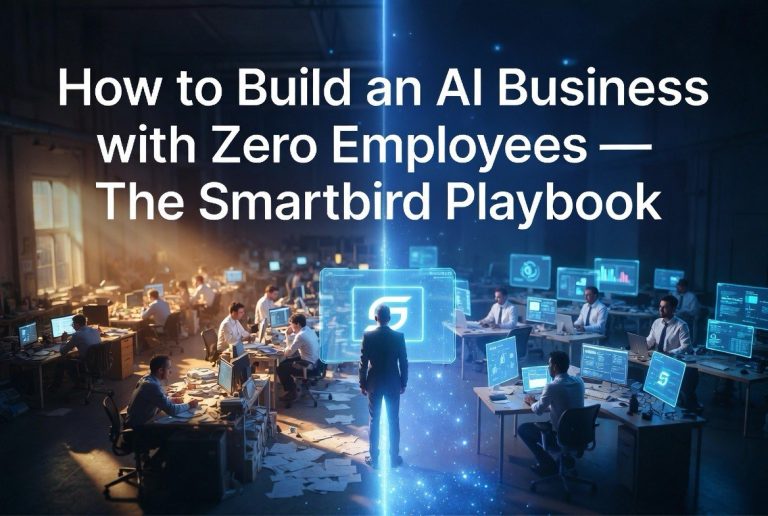 How to Build an AI Business With Zero Employees: The Smartbird Playbook