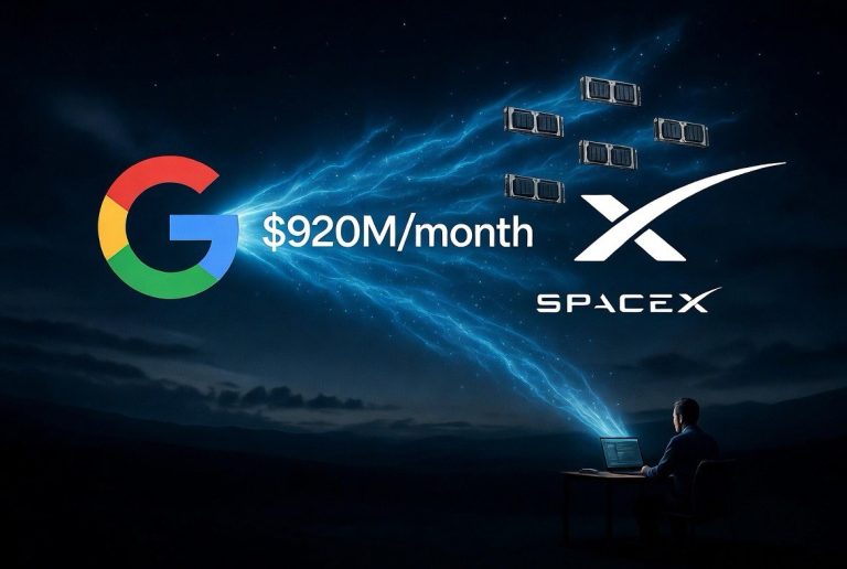 Google Is Paying SpaceX $920 Million Per Month for GPUs — Here’s Why That Matters for Your Business