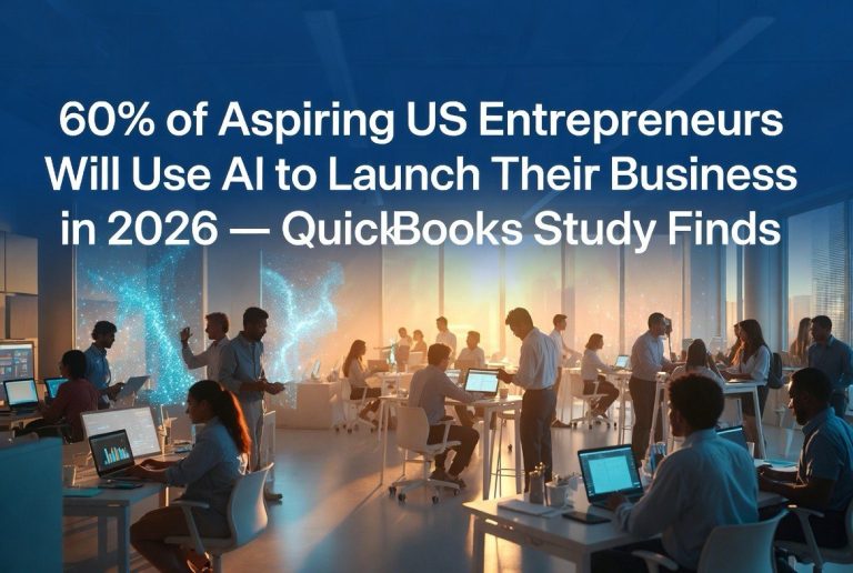 60% of Aspiring US Entrepreneurs Will Use AI to Launch Their Business in 2026, QuickBooks Study Finds
