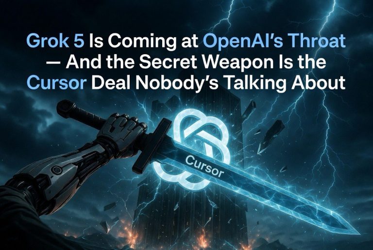 Grok 5 Is Coming at OpenAI’s Throat — And the Secret Weapon Is the 0 Billion Cursor Deal Nobody’s Talking About