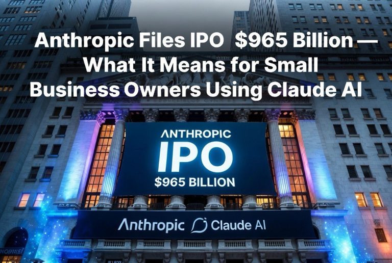 Anthropic Files for 65 Billion IPO — What It Means for Small Businesses Using Claude AI