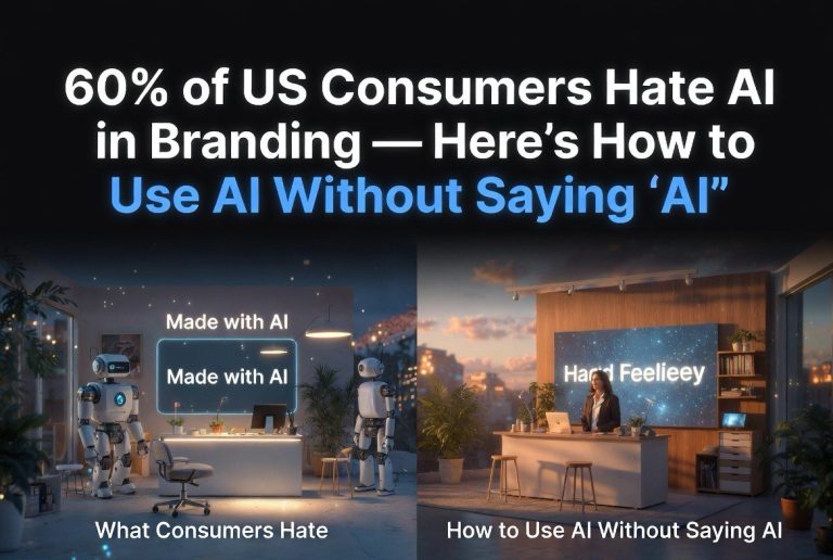 60% of US Consumers Hate ‘AI’ in Branding — Here’s How to Use AI Without Saying AI