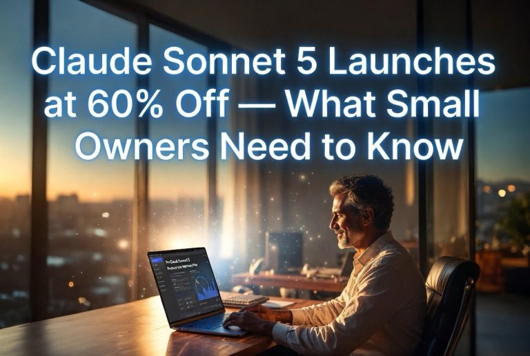 Claude Sonnet 5 Launches at 60% Off — What Small Business Owners Need to Know