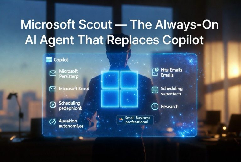 Microsoft Scout: The Always-On AI Agent That Replaces Copilot