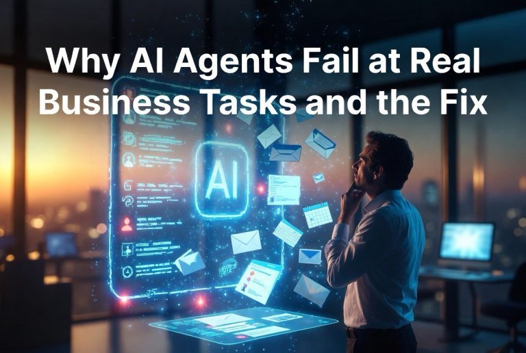 Why AI Agents Fail at Real Business Tasks — and the Fix