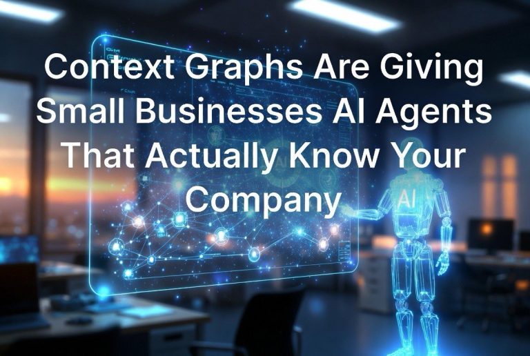 Context Graphs Are Giving Small Businesses AI Agents That Actually Know Your Company