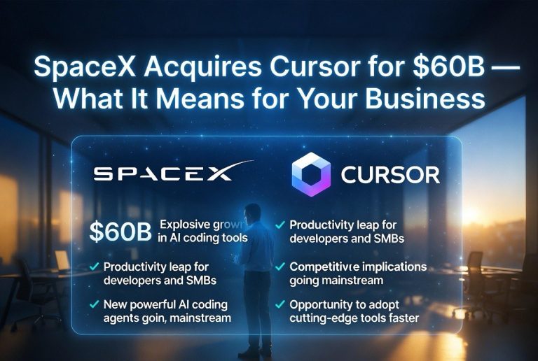 SpaceX Acquires Cursor for $60B: What It Means for Your Business