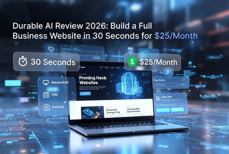 Durable AI Review 2026: Build a Full Business Website in 30 Seconds for $25/Month