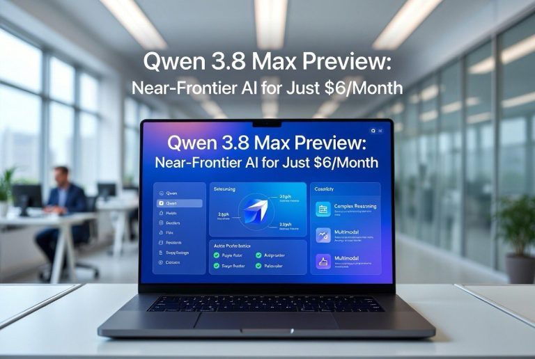 Qwen 3.8 Max Preview: Near-Frontier AI for Just $6/Month