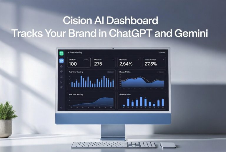 Cision AI Dashboard Tracks Your Brand in ChatGPT and Gemini