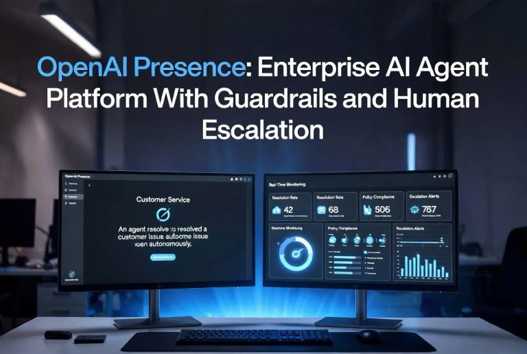 OpenAI Presence: Enterprise AI Agent Platform With Guardrails and Human Escalation