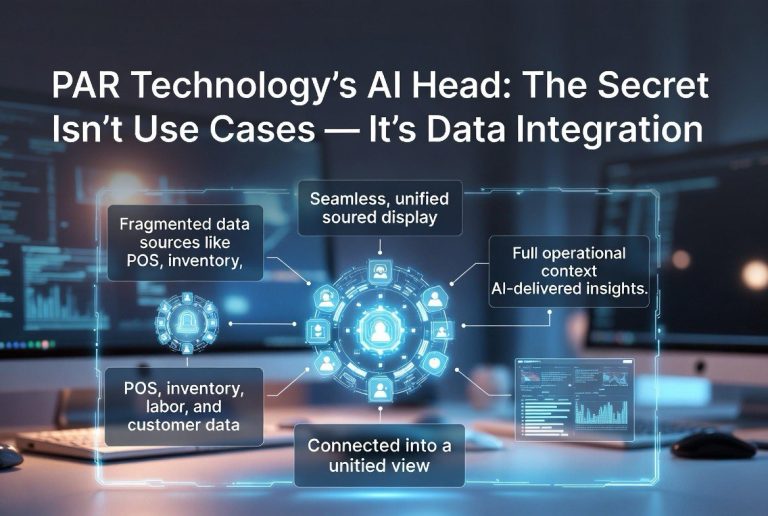 PAR Technology’s AI Head: The Secret Isn’t Use Cases — It’s Data Integration