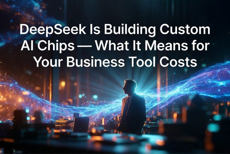 DeepSeek Is Building Custom AI Chips — What It Means for Your Business Tool Costs