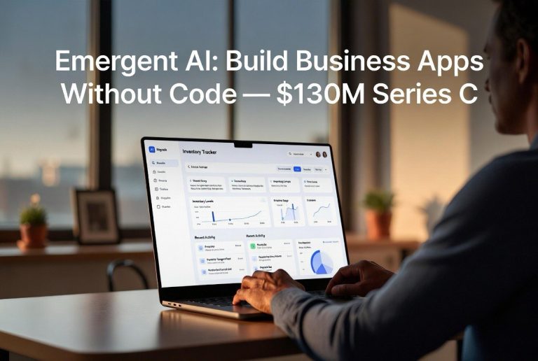 Emergent AI: Build Business Apps Without Code — 30M Series C