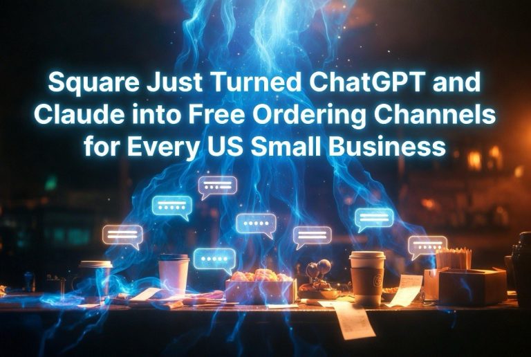 Square Just Turned ChatGPT and Claude Into Free Ordering Channels for Every US Small Business