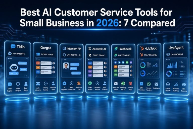 Best AI Customer Service Tools for Small Business in 2026: 7 Compared