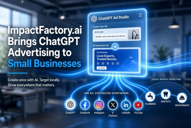 ImpactFactory.ai Brings ChatGPT Advertising to Small Businesses