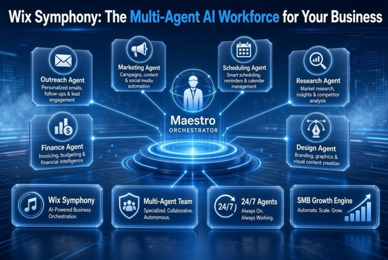 Wix Symphony: The Multi-Agent AI Workforce for Your Business