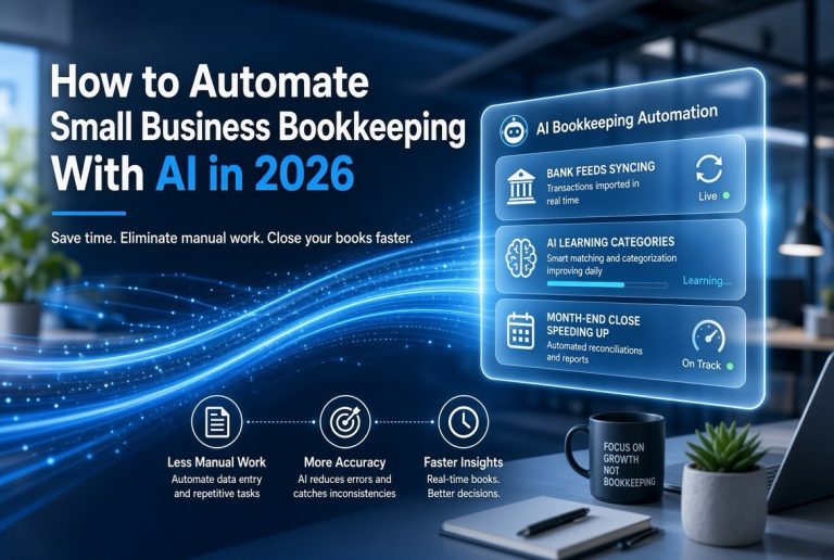 How to Automate Small Business Bookkeeping With AI in 2026