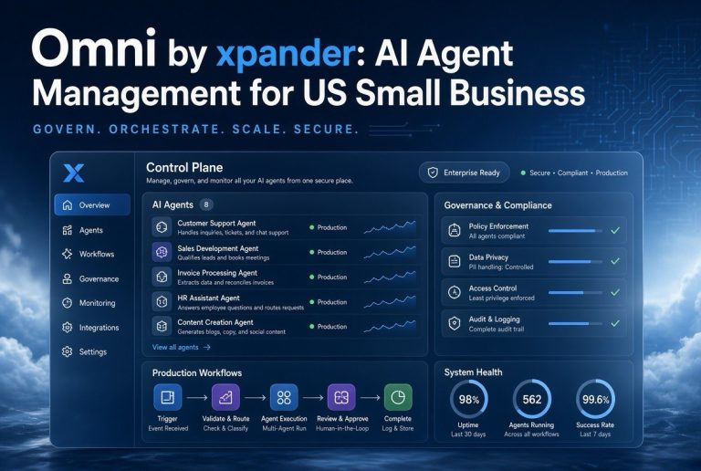 Omni by xpander: AI Agent Management for US Small Business