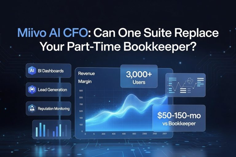 Miivo AI CFO: Can One Suite Replace Your Part-Time Bookkeeper?
