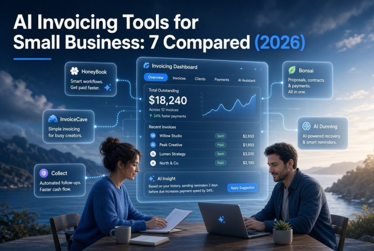 AI Invoicing Tools for Small Business: 7 Compared (2026)