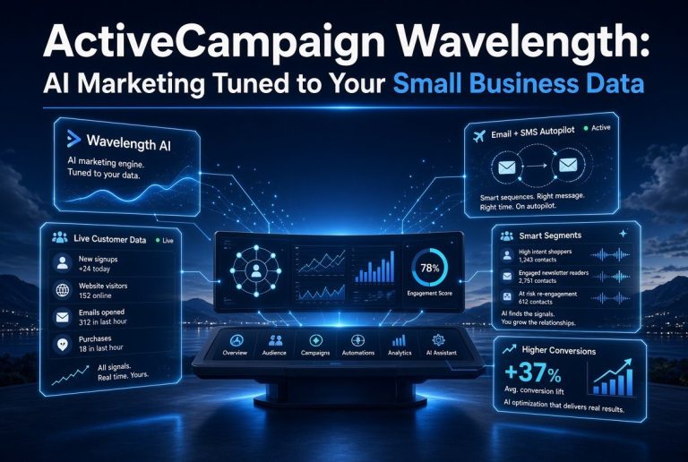 ActiveCampaign Wavelength: AI Marketing Tuned to Your Small Business Data