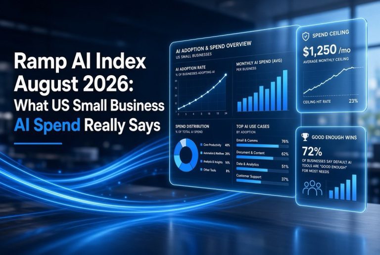 Ramp AI Index August 2026: What US Small Business AI Spend Really Says