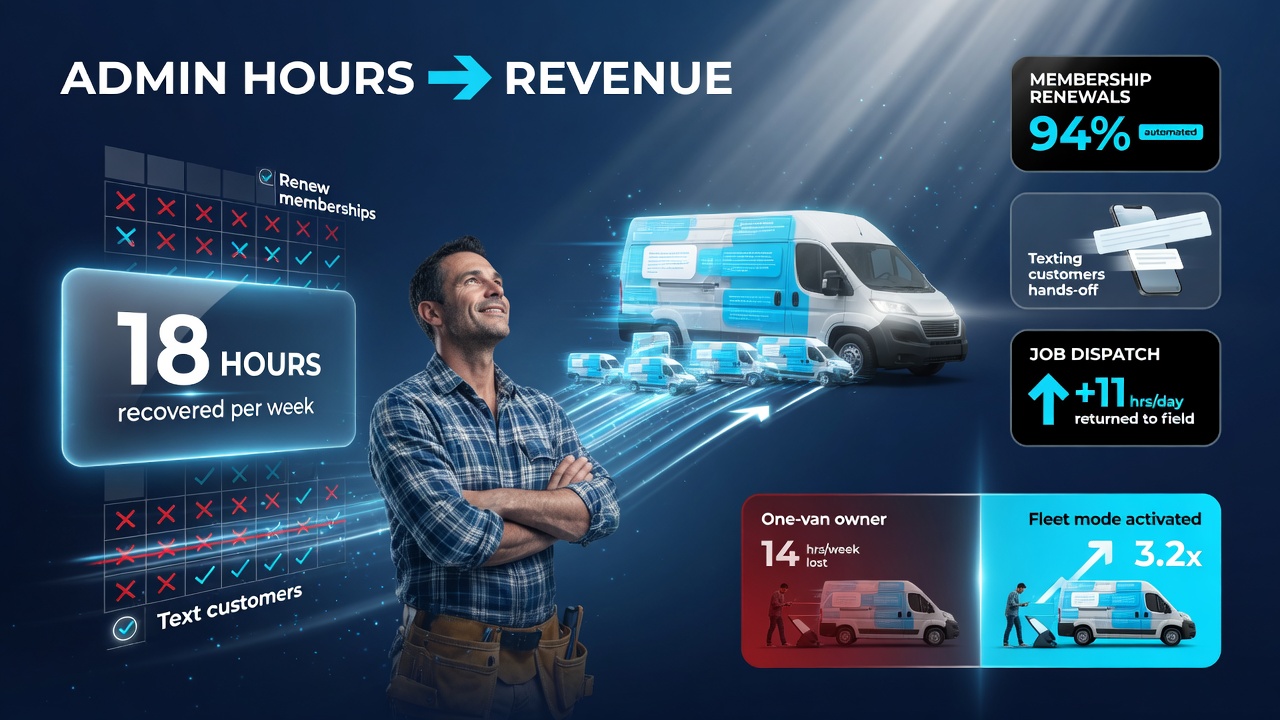 Podium AI Operating System converting admin time into revenue for US home-service businesses