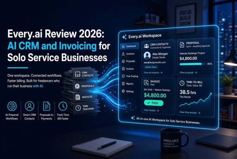 Every.ai Review 2026: AI CRM and Invoicing for Solo Service Businesses
