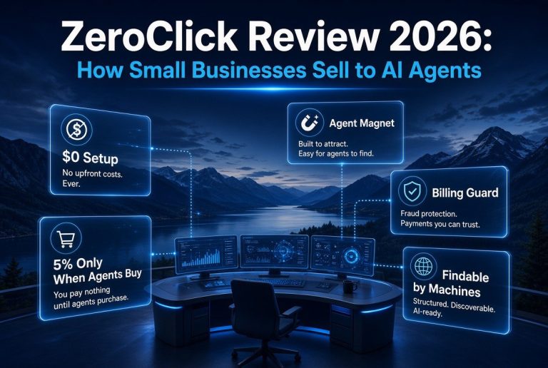 ZeroClick Review 2026: How Small Businesses Sell to AI Agents