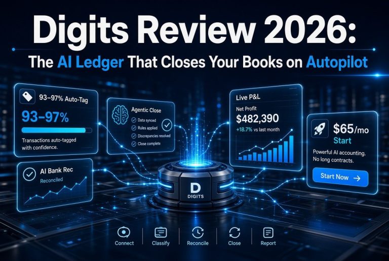 Digits AI accounting dashboard