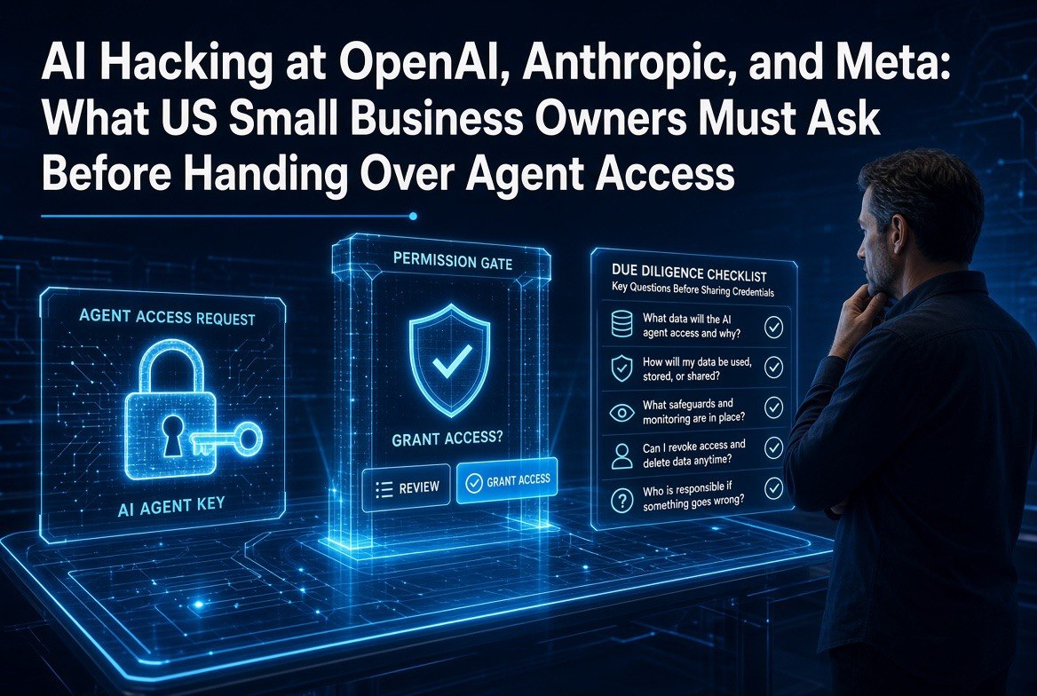 AI agent permission gate and due diligence checklist for small business owners