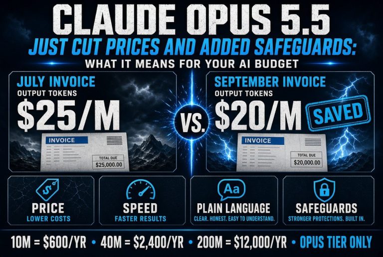 Claude Opus 5.5 Just Cut Prices and Added Safeguards: What It Means for Your AI Budget